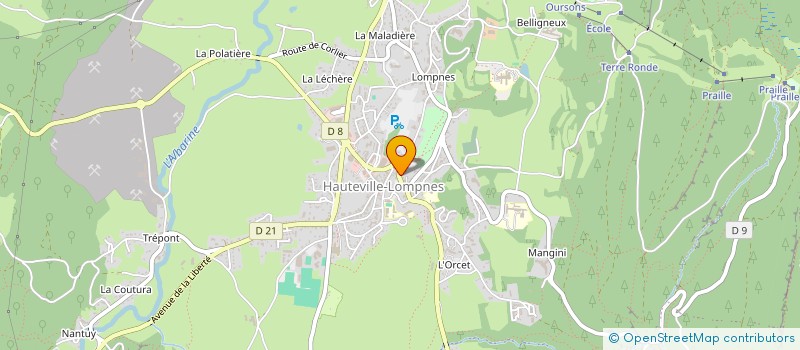 localisation de l'entreprise CHORALE AIN'TERMEDE  PLATEAU D'HAUTEVILLE