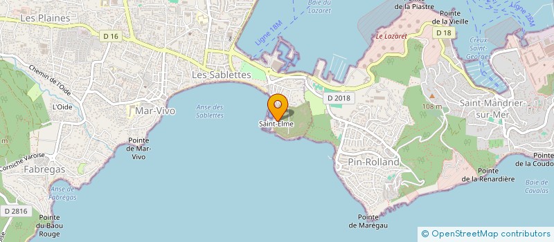 localisation de l'entreprise CHORALE ALLELUIA DE SAINT-MANDRIER-SUR-MER à LA SEYNE-SUR-MER