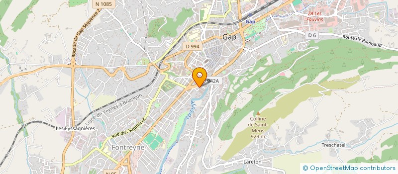 localisation de l'entreprise CHORALE CHUR DES ALPES  GAP