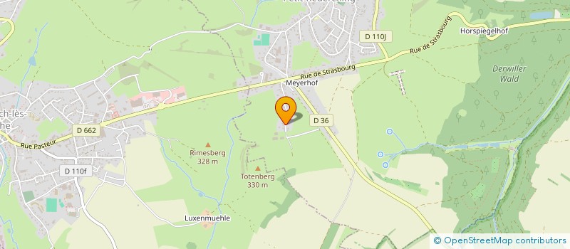 localisation de l'entreprise CHORALE CONCORDIA  PETIT-REDERCHING