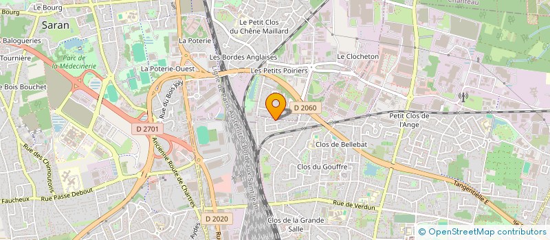 localisation de l'entreprise CHORALE CRESCENDO  FLEURY-LES-AUBRAIS