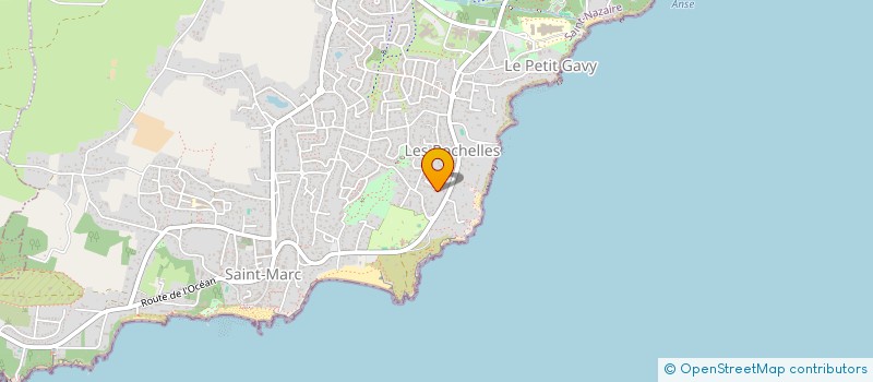 localisation de l'entreprise CHORALE CROQUE-NOTES  SAINT-NAZAIRE