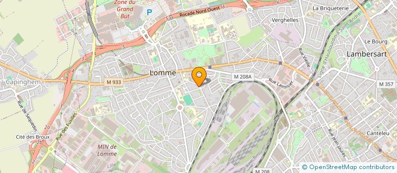localisation de l'entreprise CHORALE DE LOMME à LILLE