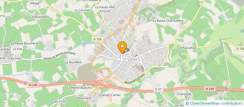 localisation de l'entreprise CHORALE DE VALLET à VALLET