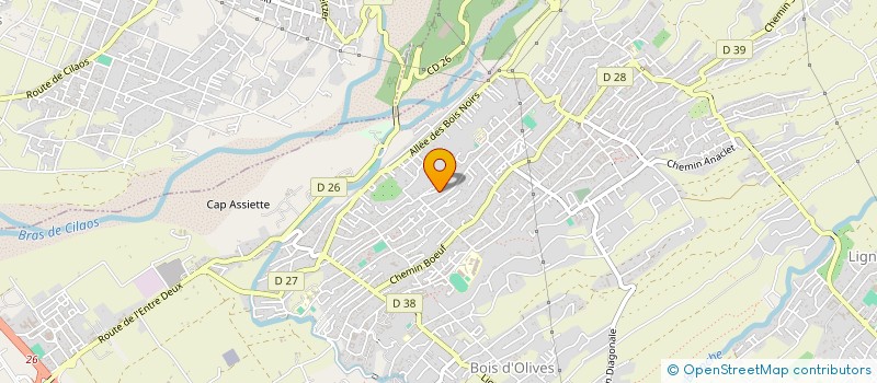 localisation de l'entreprise CHORALE DES CHOEURS UNIS à SAINT-PIERRE