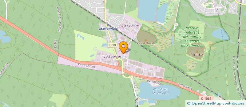 localisation de l'entreprise CHORALE DES MAITRES BOULANGERS DE MULHOUSE ET ENVIRONS  WITTELSHEIM