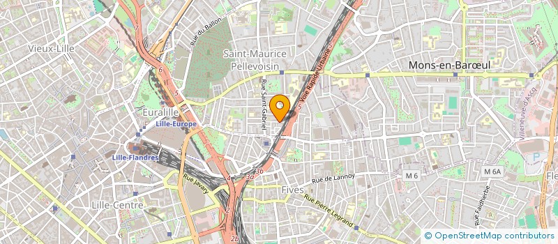 localisation de l'entreprise CHORALE DIGUE DONDAINES à LILLE