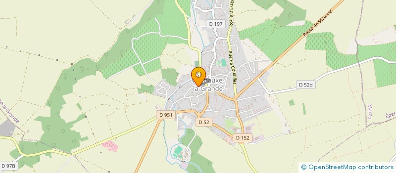 localisation de l'entreprise CHORALE DU CHOEURS DE LA NOXE  VILLENAUXE-LA-GRANDE