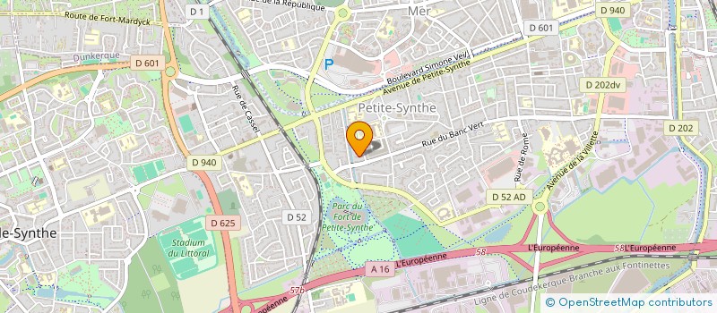 localisation de l'entreprise CHORALE ENSEMBLE à DUNKERQUE