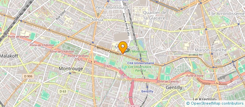 localisation de l'entreprise CHORALE FRANCO-ALLEMANDE DE PARIS  PARIS