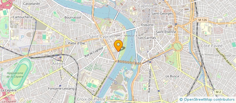 localisation de l'entreprise CHORALE FRANCO ALLEMANDE DE TOULOUSE  TOULOUSE