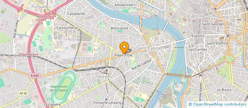 localisation de l'entreprise CHORALE JEUNE ESPERANCE  TOULOUSE