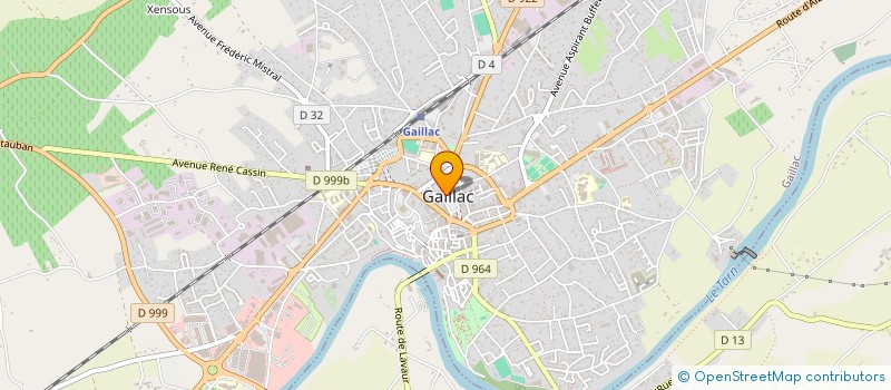 localisation de l'entreprise CHORALE L'AUTAN  GAILLAC