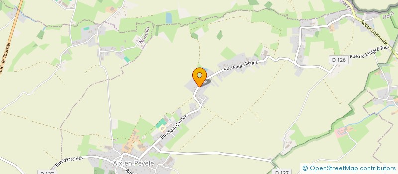 localisation de l'entreprise CHORALE LA CABORA  AIX-EN-PEVELE