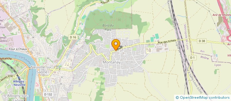 localisation de l'entreprise CHORALE LA MONTADOUR à MONTANAY