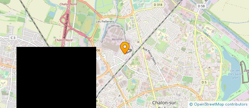localisation de l'entreprise CHORALE LA PASTOURELLE à CHALON-SUR-SAONE