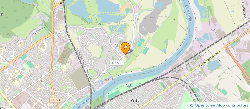 localisation de l'entreprise CHORALE LA PASTOURELLE DE MANOM  MANOM