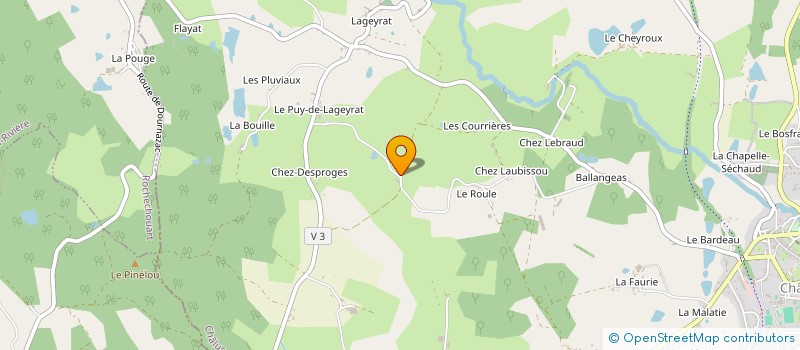 localisation de l'entreprise CHORALE LA QUINTE DU LOUP à PAGEAS