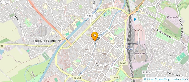 localisation de l'entreprise CHORALE LE TOURDION à DOUAI