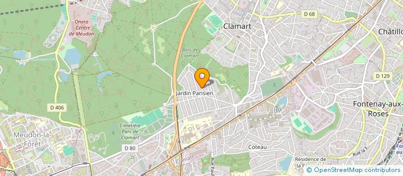 localisation de l'entreprise CHORALE LES BRIERES à CLAMART