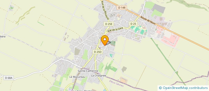 localisation de l'entreprise CHORALE  LES VOIX DU MARAIS  BENET