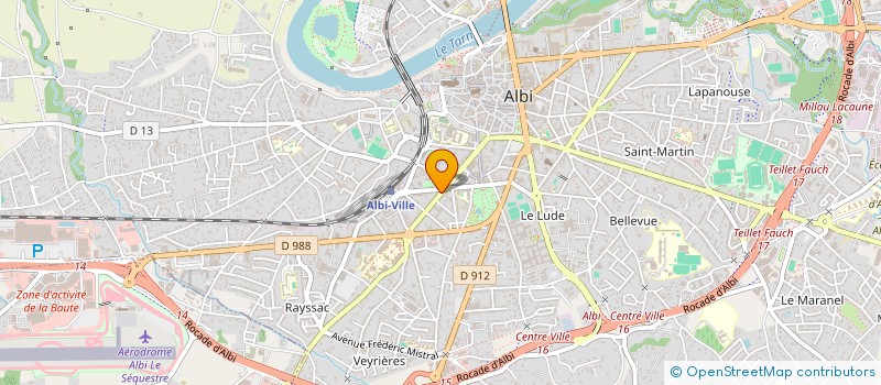 localisation de l'entreprise CHORALE LOUS CANCONNAIRES DE VILLEFRANCHE à ALBI