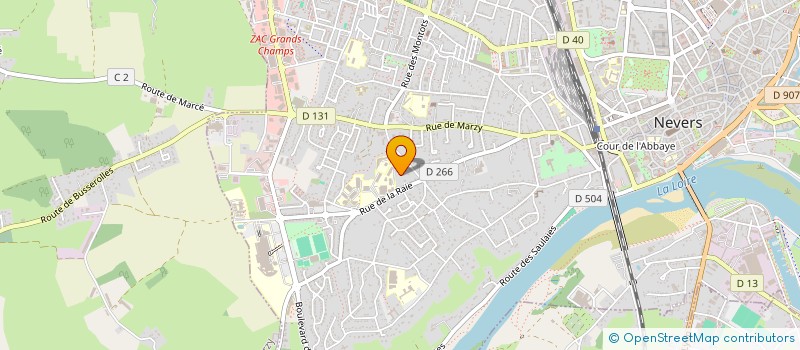 localisation de l'entreprise CHORALE MIXTE NIVERNAISE à NEVERS