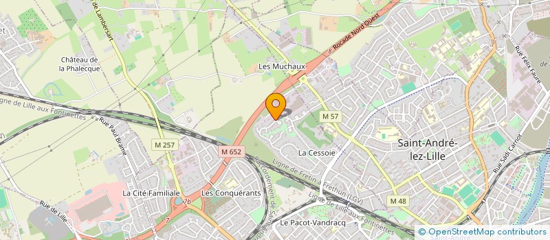 localisation de l'entreprise CHORALE SAINT CALIXTE à LAMBERSART