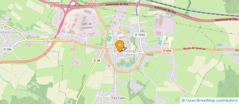 localisation de l'entreprise CHORALE SAINT ETIENNE  DANNE-ET-QUATRE-VENTS