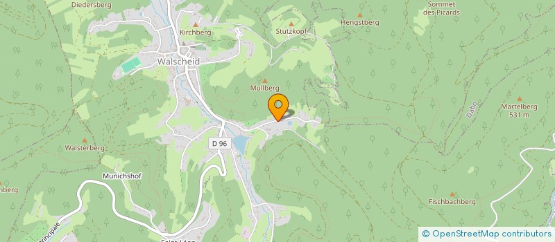 localisation de l'entreprise CHORALE SAINT LEON  WALSCHEID