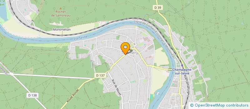 localisation de l'entreprise CHORALE SAINT LOUIS  THOMERY