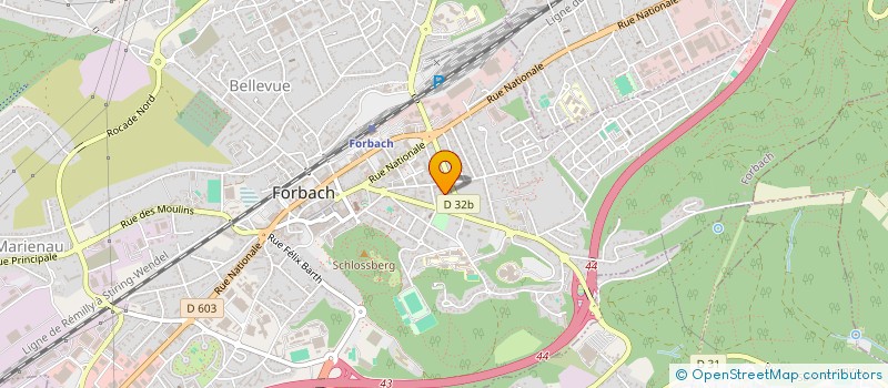 localisation de l'entreprise CHORALE SAINT ROCH CHOEUR JUBILATE  MORSBACH