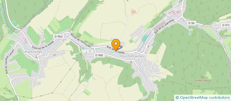 localisation de l'entreprise CHORALE SAINTE CECILE  HARTZVILLER