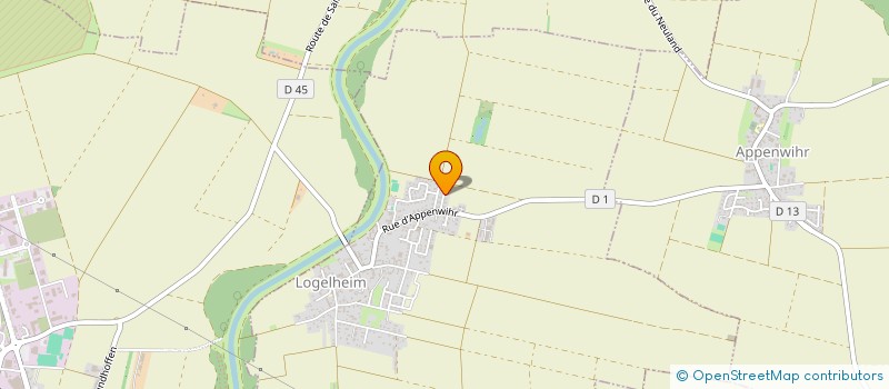 localisation de l'entreprise CHORALE SAINTE-CECILE DE LOGELHEIM  LOGELHEIM