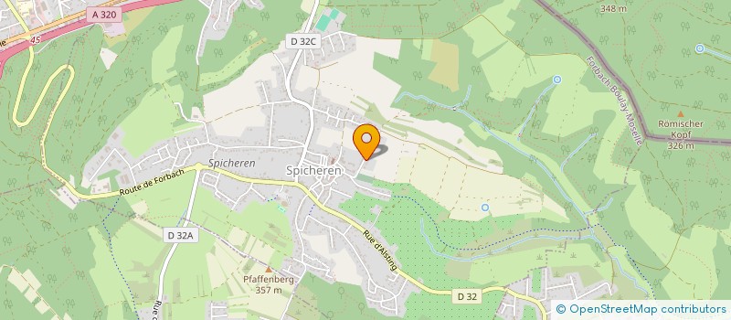 localisation de l'entreprise CHORALE SAINTE CECILE DE SPICHEREN  SPICHEREN