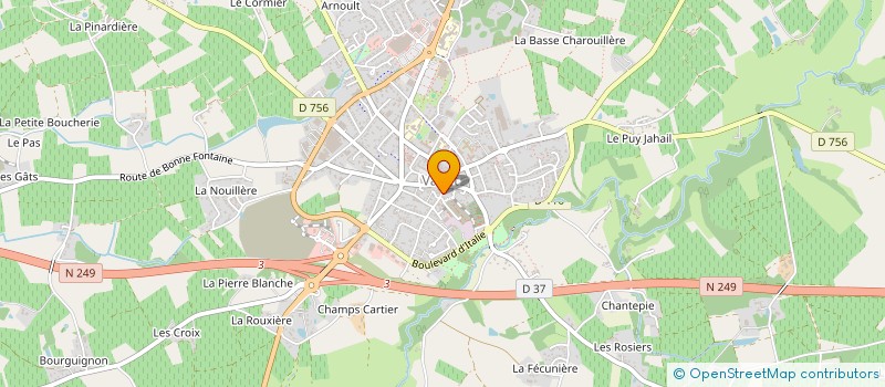 localisation de l'entreprise CHORALE ST MARTIN CEP MELODIE à VALLET