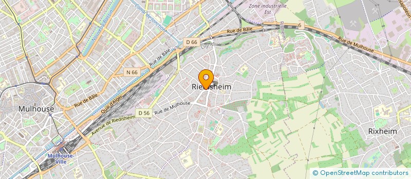 localisation de l'entreprise CHORALE STE CECILE STE AFRE  RIEDISHEIM