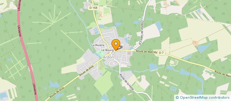 localisation de l'entreprise CHORALE SYNTONIE à ARDON