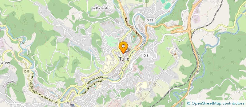 localisation de l'entreprise CHORALE TULLA VOCE à TULLE