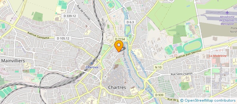 localisation de l'entreprise CHORALE Y'A D'LA VOIX à CHARTRES