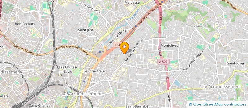 localisation de l'entreprise CHORALES ET ORCHESTRE UNIVERSTAIRES D AIX MARSEILLE à MARSEILLE
