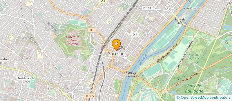 localisation de l'entreprise CHORALES RESONANCES SURESNES à SURESNES