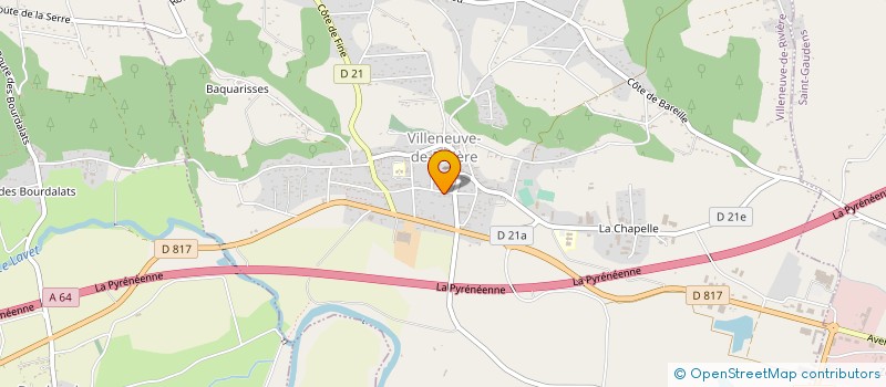 localisation de l'entreprise CHORALTITUDE  LABARTHE-INARD