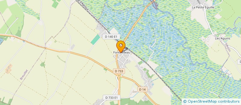 localisation de l'entreprise CHORE  DANSE ATLANTIC  SAINT-SULPICE-DE-ROYAN