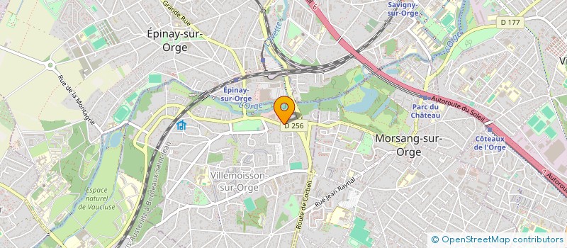 localisation de l'entreprise CHOREAMES à VILLEMOISSON-SUR-ORGE