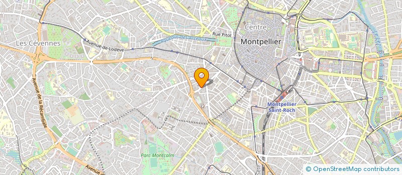 localisation de l'entreprise CHOREART à MONTPELLIER