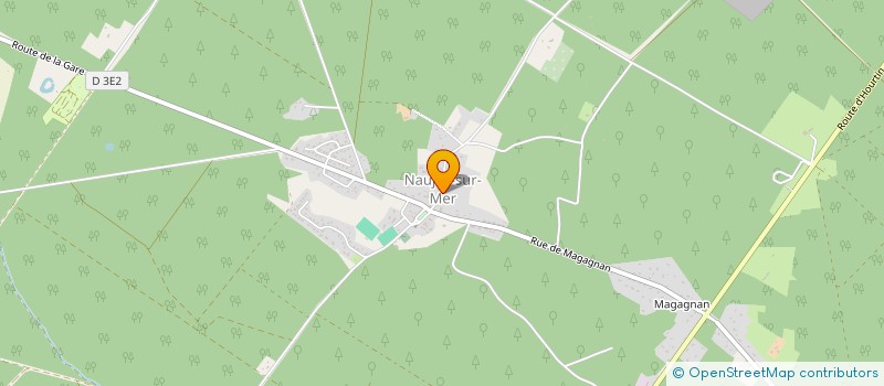 localisation de l'entreprise CHOREGRAPHISMES  NAUJAC-SUR-MER