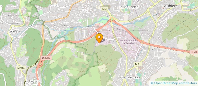 localisation de l'entreprise CHORIANDRE  ROMAGNAT