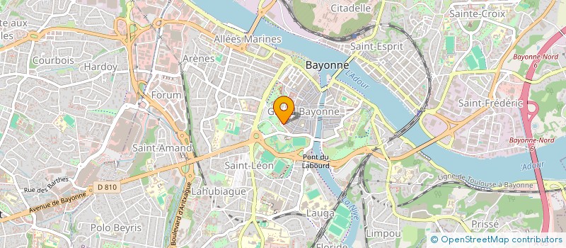 localisation de l'entreprise CHORINHOARI à BAYONNE