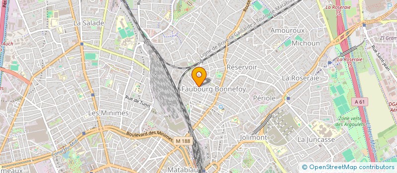 localisation de l'entreprise CHORUS à TOULOUSE